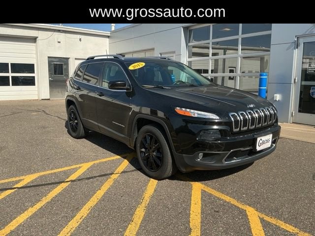 Used 2018 Jeep Cherokee Limited with VIN 1C4PJMDX6JD578656 for sale in Neillsville, WI