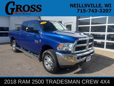 2018 RAM 2500 Tradesman Crew Cab 4x4 6'4" Box