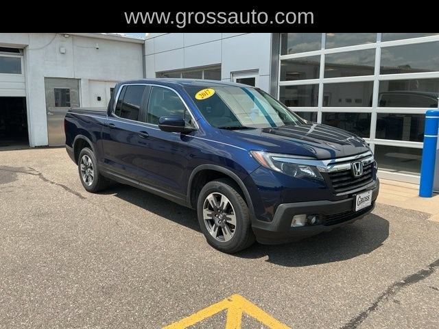 Used 2017 Honda Ridgeline RTL with VIN 5FPYK3F55HB006186 for sale in Neillsville, WI