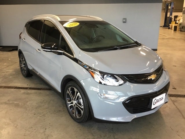 Used 2020 Chevrolet Bolt EV Premier with VIN 1G1FZ6S0XL4129076 for sale in Neillsville, WI