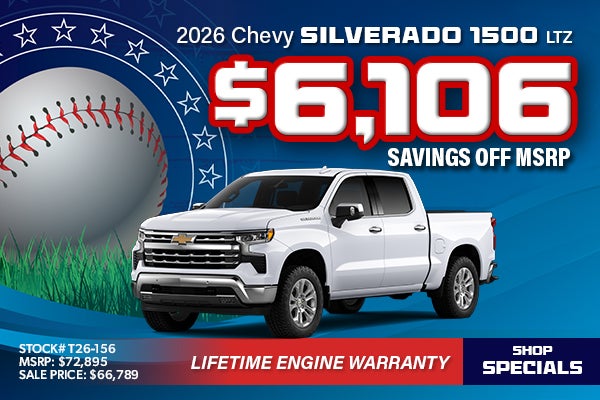 2026 Chevrolet Silverado 1500 LTZ Crew