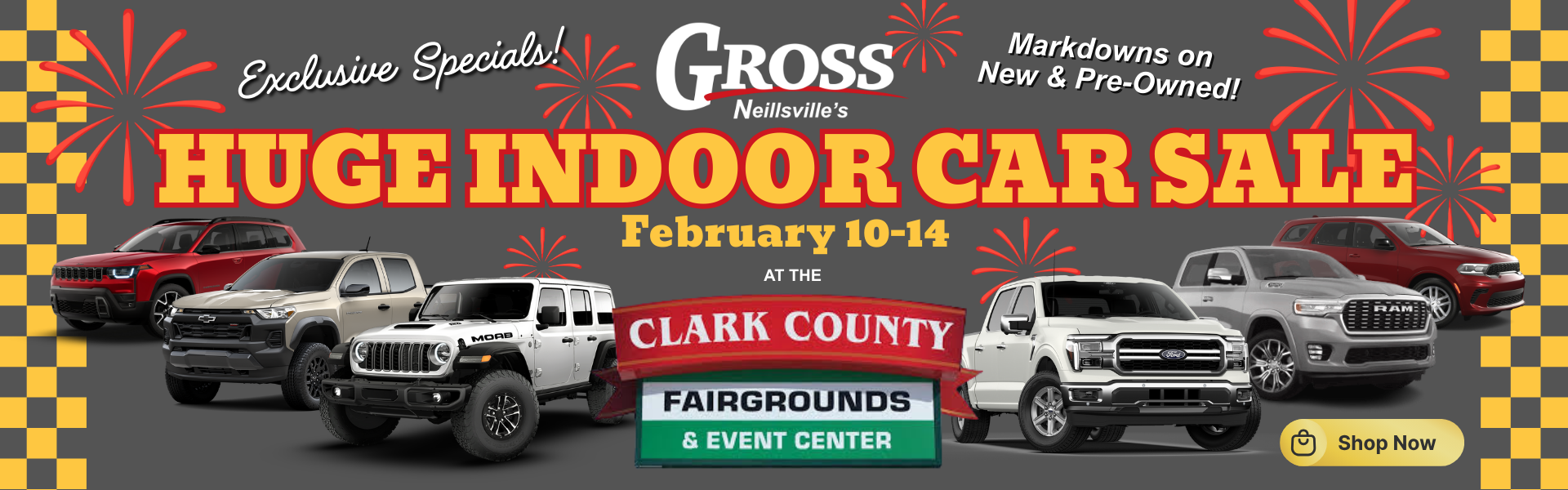 Huge Indoor Car Sale