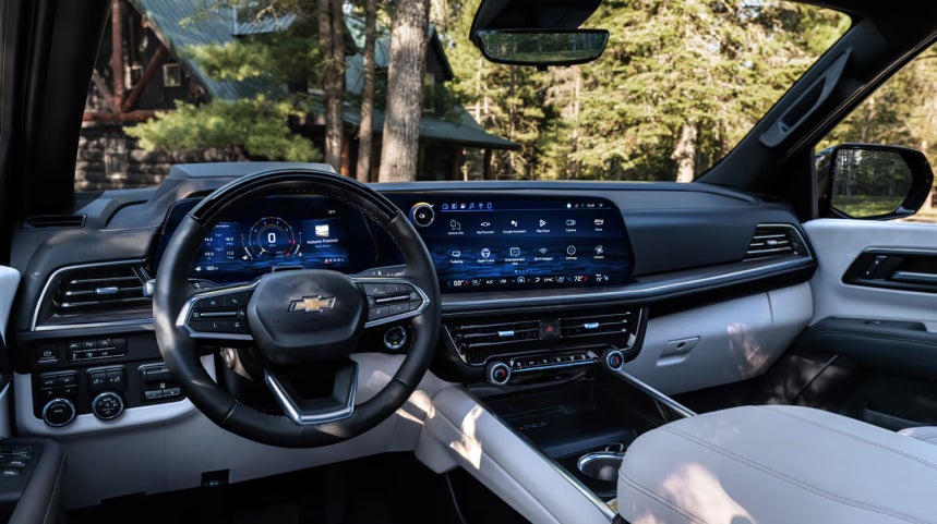 Chevrolet SUV interior