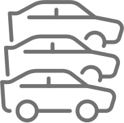 multiple car icon