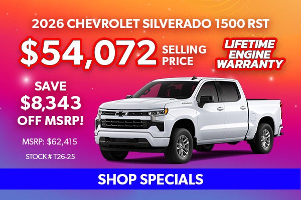 2026 Chevrolet Silverado 1500 RST 4X4