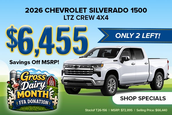 2026 Chevrolet Silverado 1500 LTZ 4X4