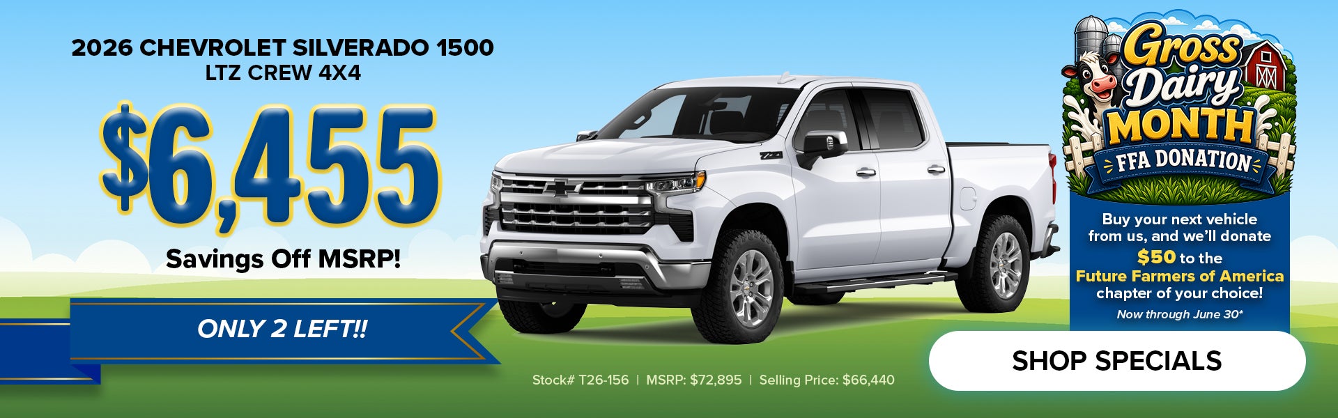 2026 Chevrolet Silverado 1500 LTZ 4X4