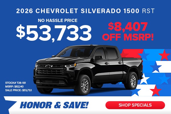 2026 Silverado 1500 RST