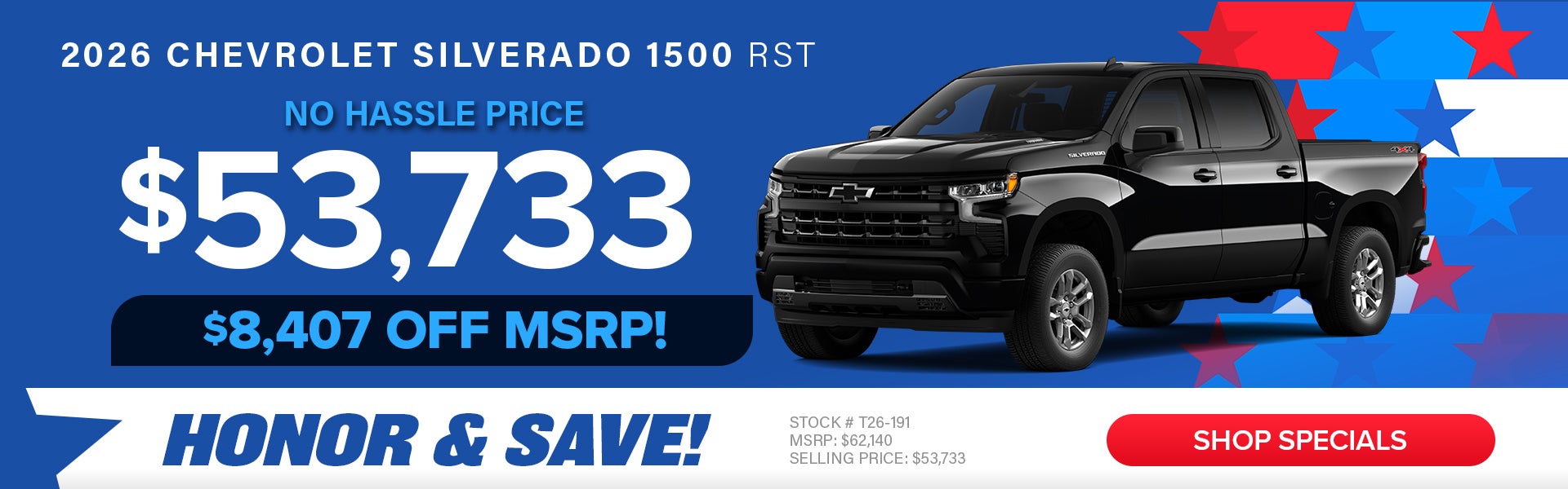 2026 Silverado 1500 RST