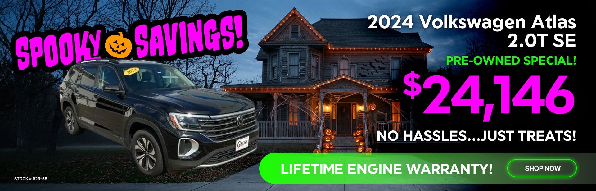 2024 Volkswagen Atlas 2.0T SE