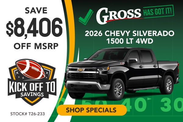 2026 CHEVROLET SILVERADO 1500 LT CREW